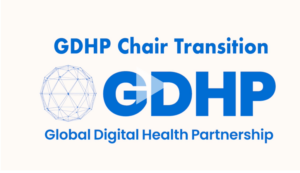 GDHP Chair transition video still - title screen